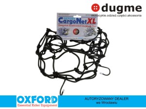 siatka bagażowa OXFORD CARGO NET XL czarna