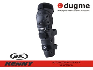 KENNY RACING OCHRANIACZE KOLAN NAKOLANNIKI KOLOR CZARNY ROZMIAR UNIWERSALNY