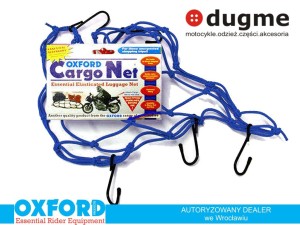 siatka bagażowa OXFORD CARGO NET niebieska
