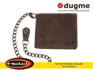 portfel HELD skóra naturalna przypinany