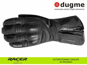 rękawice skórzano-nylonowe RACER DYNAMIC 4 GTX