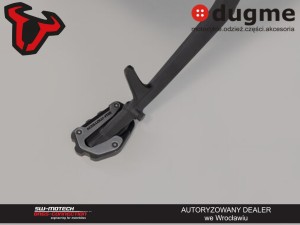 NAKŁADKA NÓŻKI BOCZNEJ SW-MOTECH BMW R 1300 GS (23-)/ADV (24-) BLACK SILVER